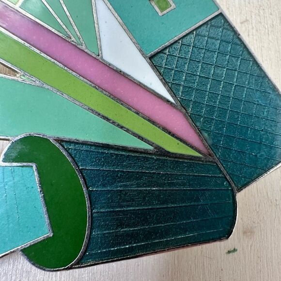 Vintage Memphis Modern Thun For ACME Brooch - Picture 6 of 6